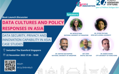 Open Net at Konrad Adenauer in Singapore on Asian Data Innovation and Protection