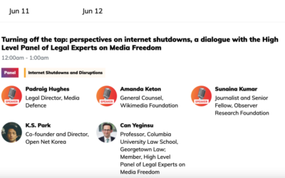 Human Rights based Model Law Proposal for Internet Shutdowns and Platform Blockings
