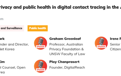 “Balancing Privacy and Public Health in Digital Contact Tracing in the APAC Region” at RightsCon 2021