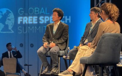 Open Net speaks at Global Free Speech Summit at Nashville, exposing weakness of current AI regulations