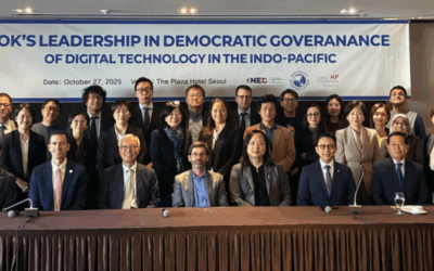 Open Net comments on AI & democracy at NED event: AI governance NOW must be data governance