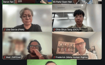 Protected: SEACPN engages META on the Philippines and Taiwan appeals process