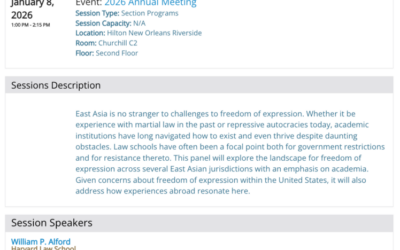 Academic Freedom:  Harvard v Trump and “Left-wing Artists” v Park Gun-hye
