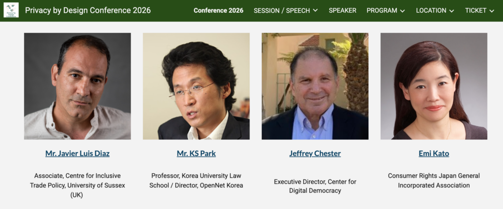 International treaties should have data breach remedy provisions: Privacy by Design Conference in Japan