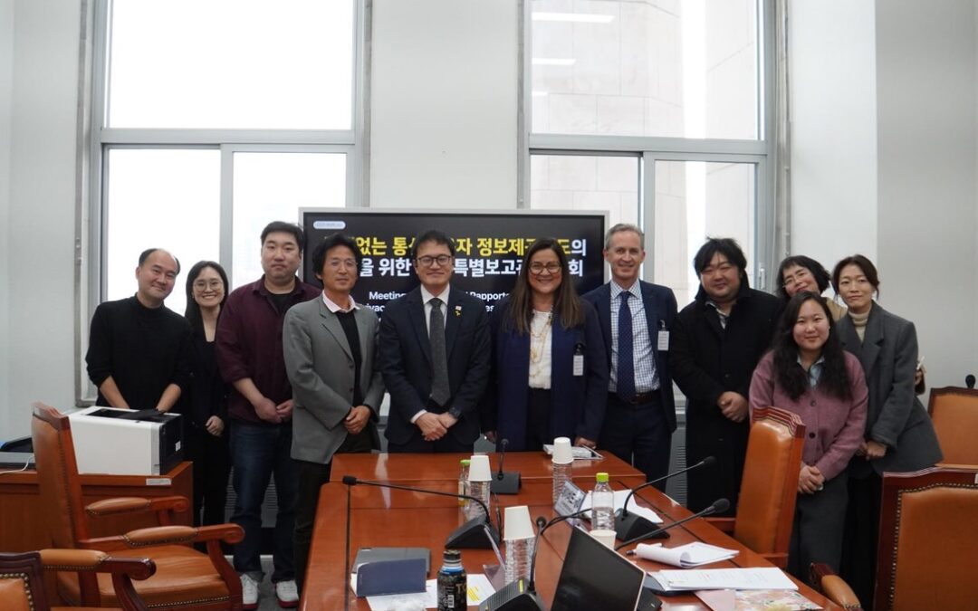 Hosting 3 UN Special Rapporteurs (Former and Current), Seminar and Roundtable Discussion with Lawmakers on State’s warrantless access to communication user data and with CSOs on privacy issues