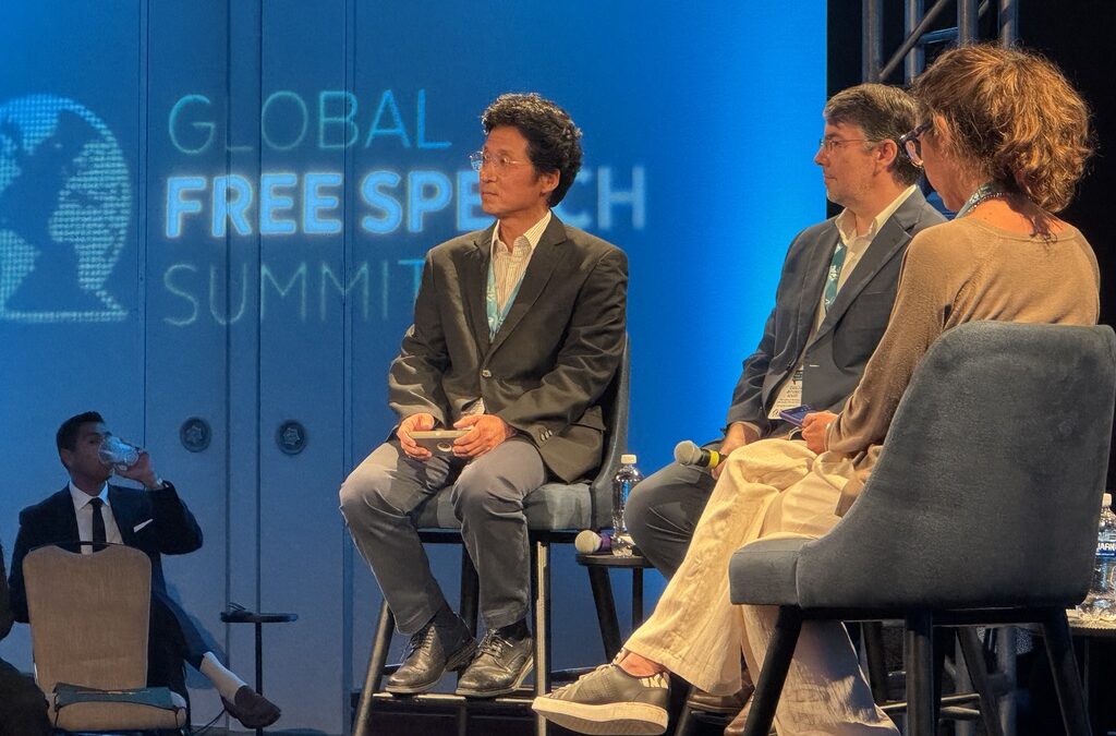 Open Net speaks at Global Free Speech Summit at Nashville, exposing weakness of current AI regulations