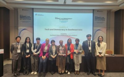 The 3rd Summit for Democracy: Tech and Democracy & Digital Authoritarianism in Southeast Asia